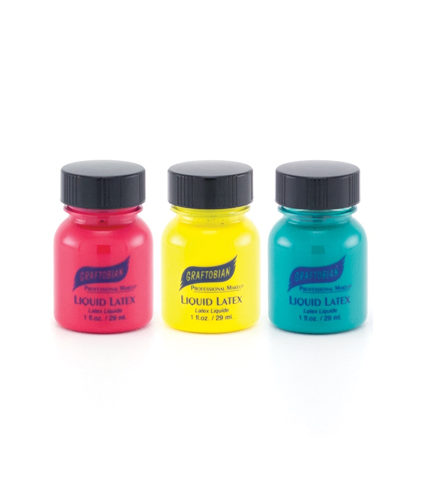 Colored Liquid Latex - 1 oz. – Graftobian Make-Up Company