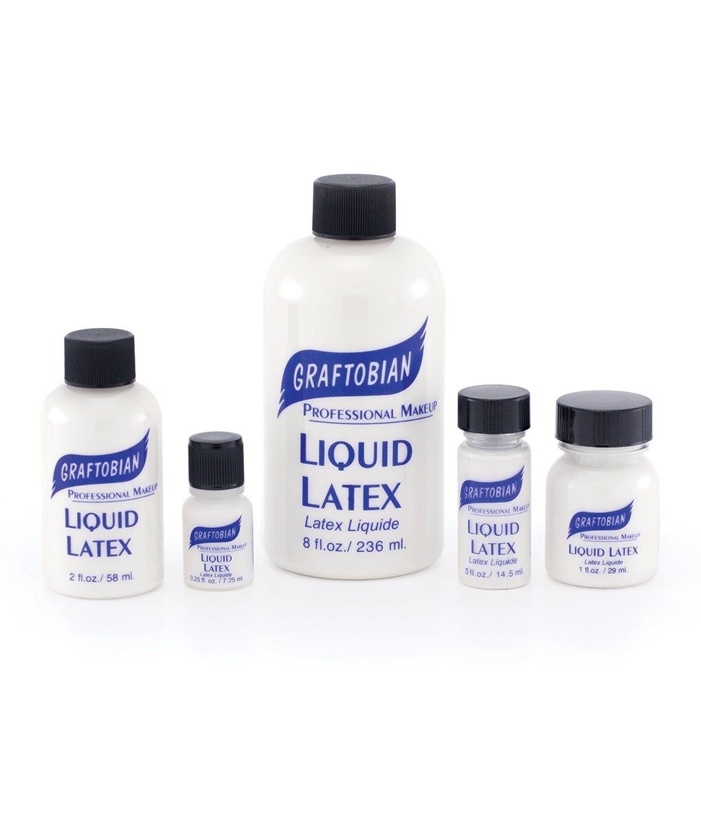 FX Creature Liquid Latex General Purpose Professional Special Effects,  Dries Clear, 16 fl oz