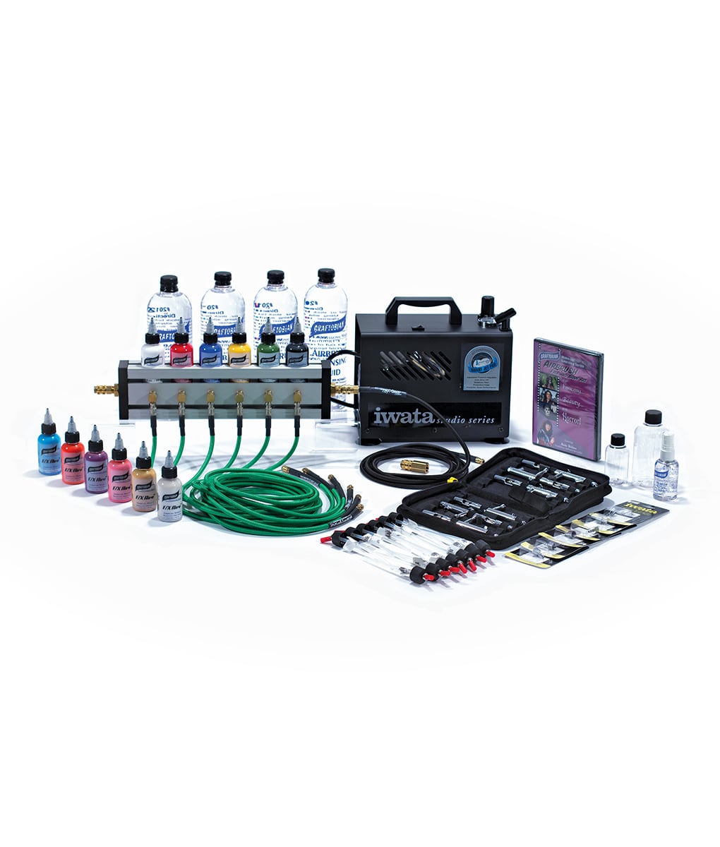 F-X Aire™ Deluxe Airbrush System – Graftobian Make-Up Company