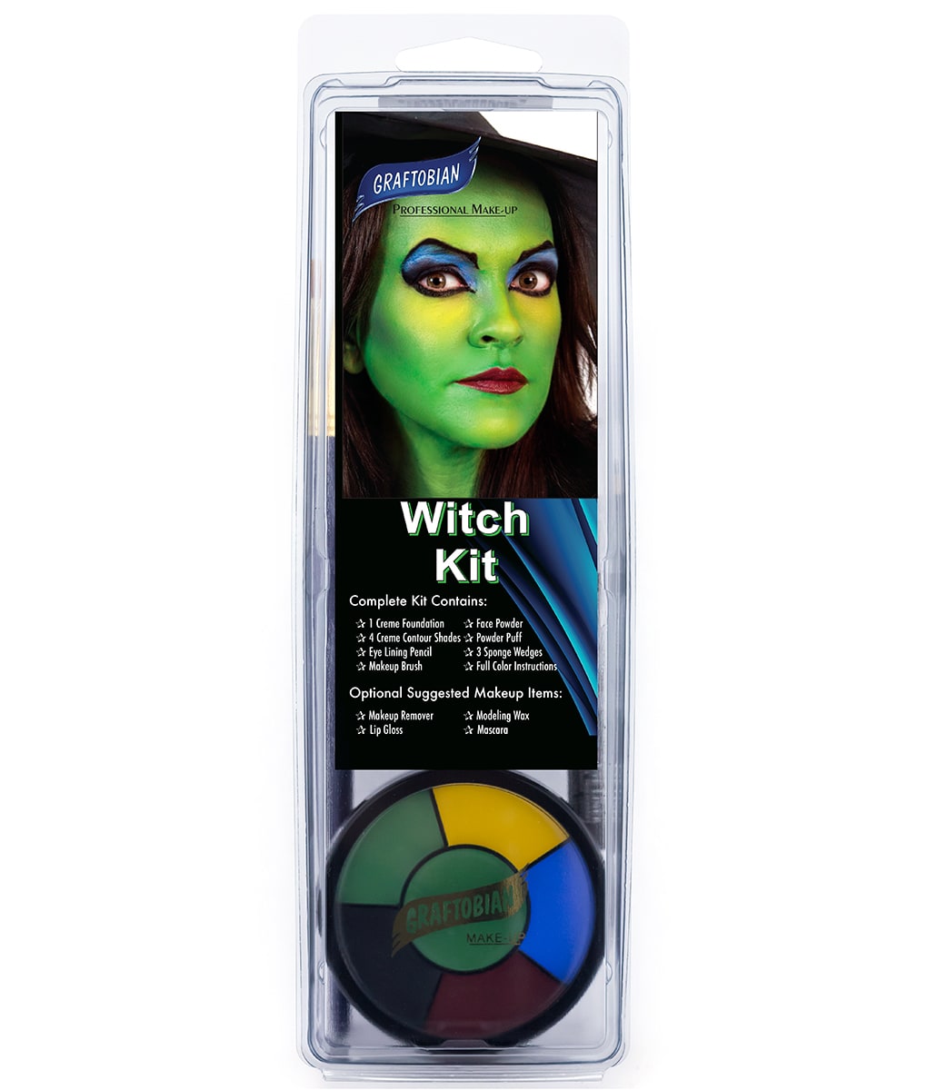 Green Witch Makeup Tutorial - Mehron, Inc.