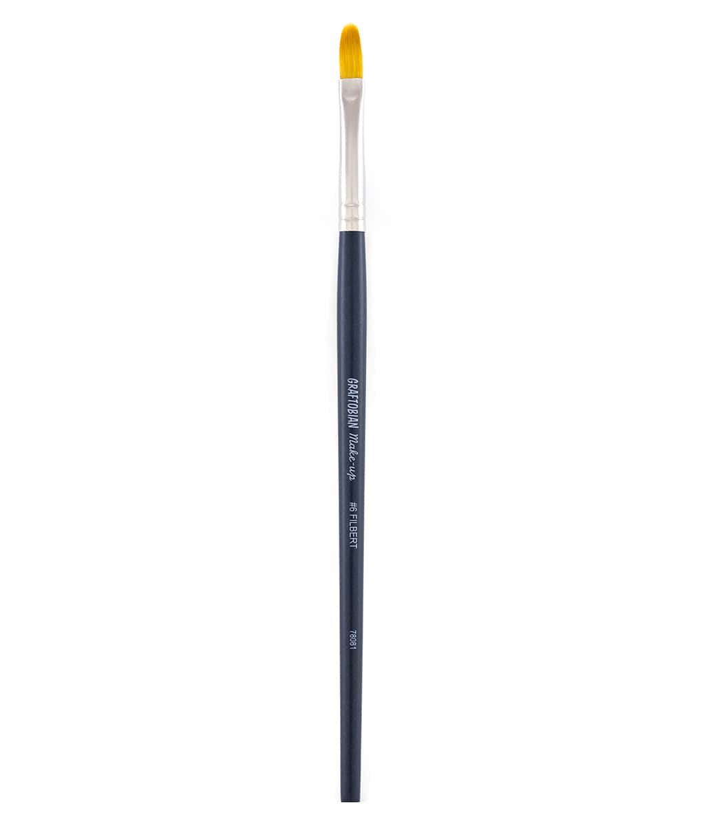 xdt XDT 826 Filbert Style Paint Brush Artist Painting Brushes Set 6