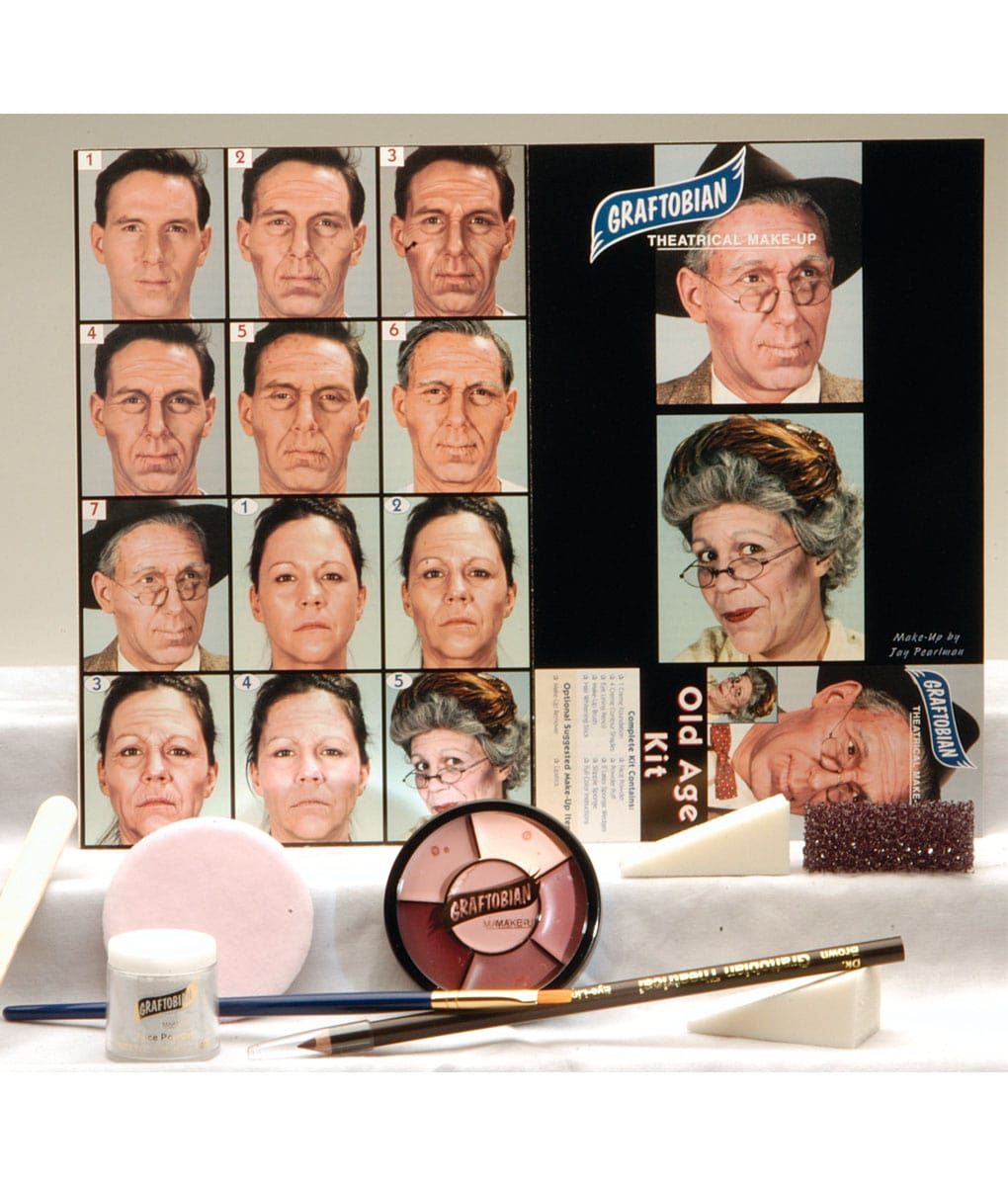Old Age Makeup Kit Graftobian Make Up