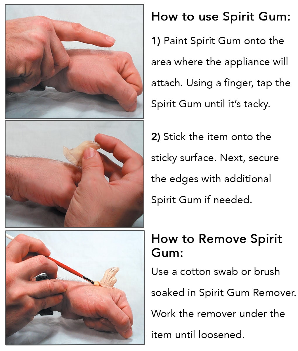 Spirit Gum and Remover Sets