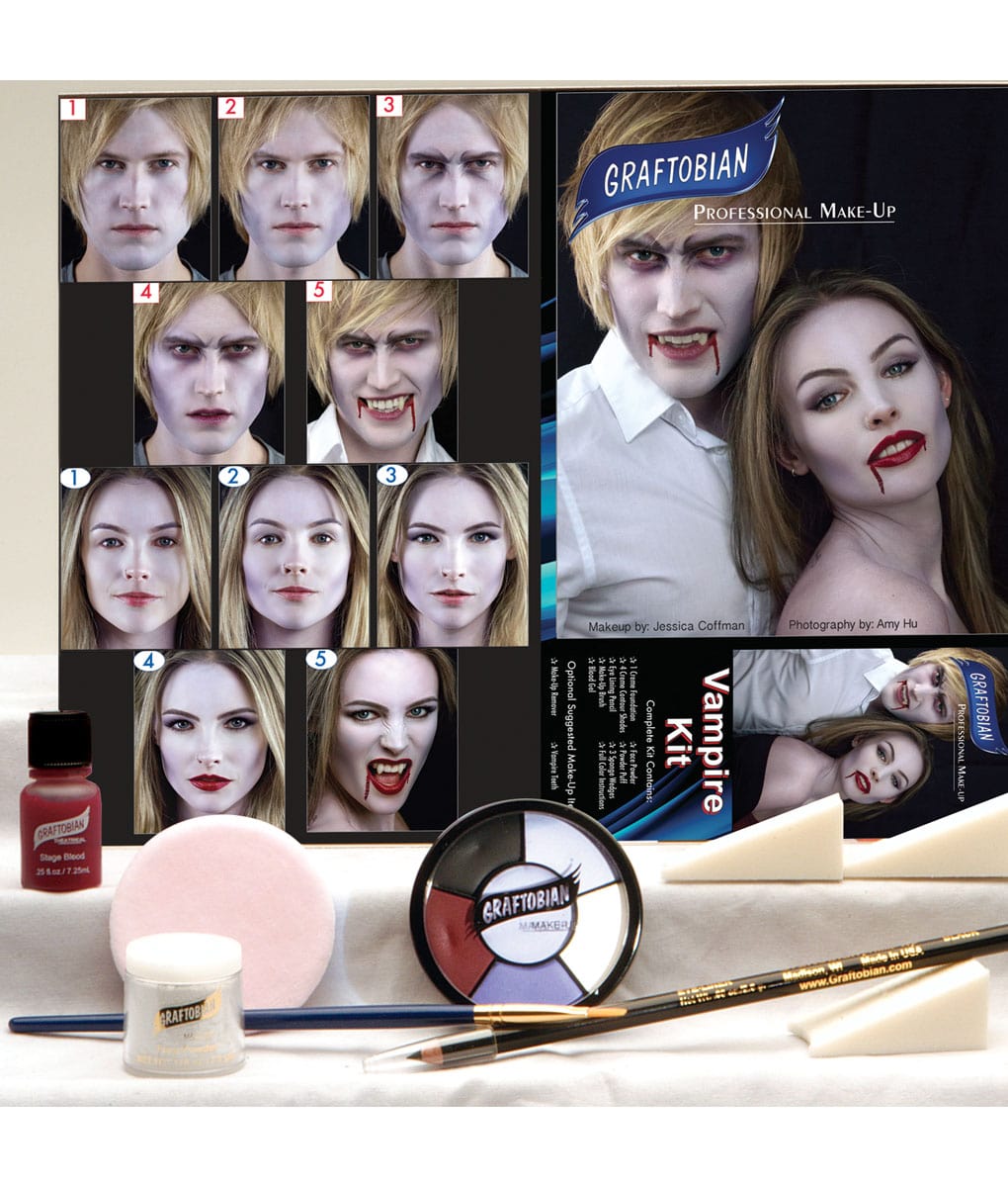 Goth Makeup Vampire Accessory Kit